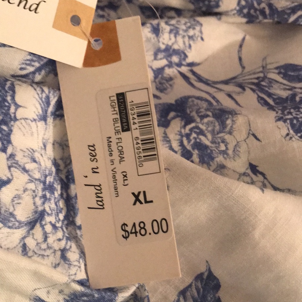 NWT Land ‘N Sea Linen Shorts - Picture 6 of 6